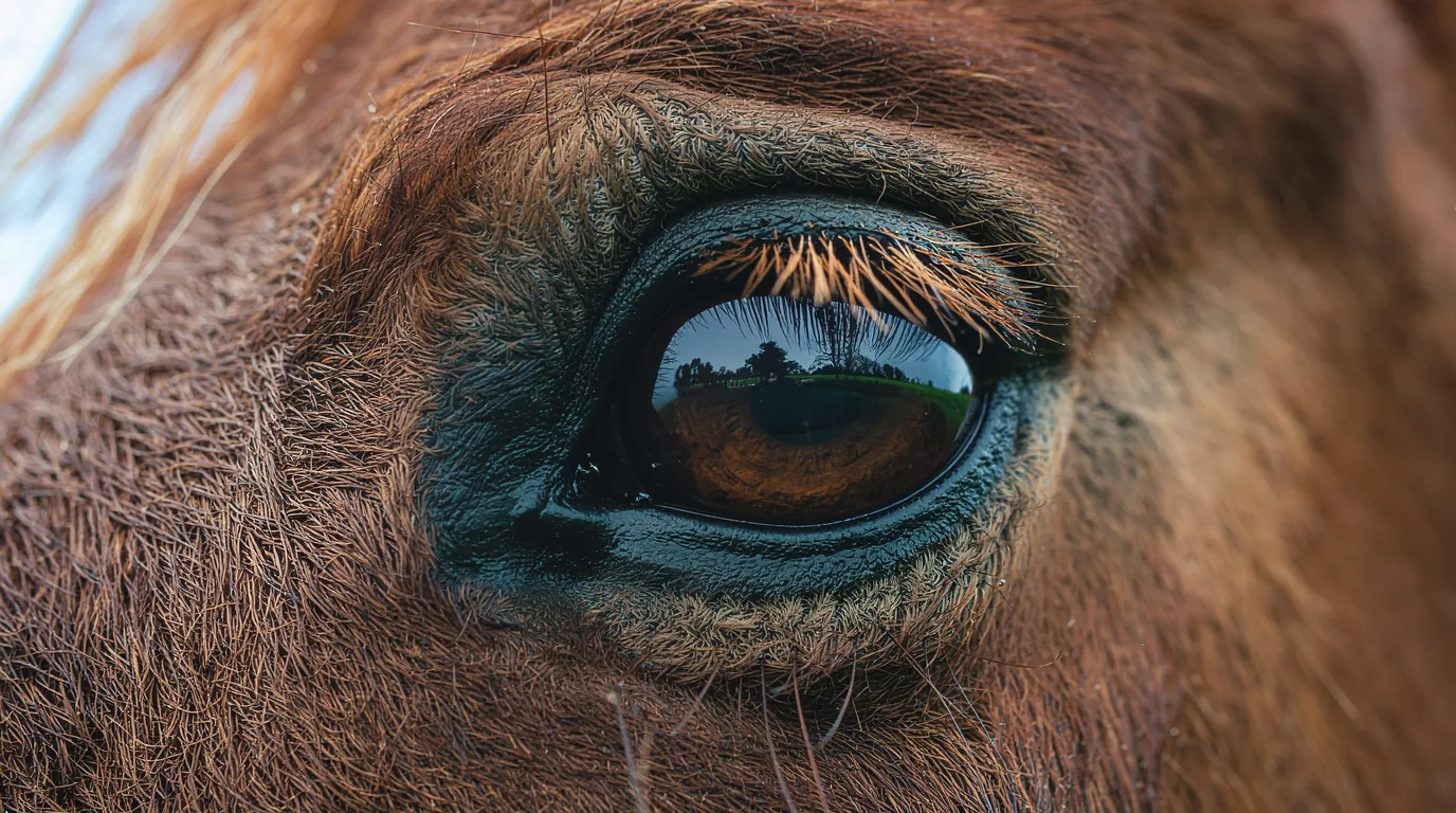 Un regard de cheval au Ecurie Shirley Boussard, Saint-Priest-Ligoure